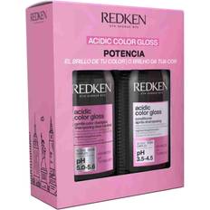 Redken Shampoo Sæt ACIDIC COLOR GLOSS 3 Dele 500ml