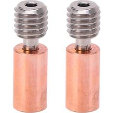 3D-utskrift Vestidos 2pcs Heatbreak Tube Ti Alloy Branch Design Thermal Resistance M6 Thread Throat Tube for Ender 3 S1