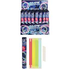 Henbrandt Tube Of Glow Funky Bracelets 12 Pack