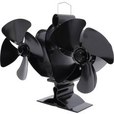 8 Blades Wood Stove Fan Aluminum Alloy