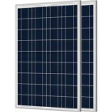 Solar Panels ACOPower 100W Polycrystalline Solar Panel 2-Piece Pack