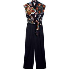 Dam - Multifärgade Jumpsuits & Overaller Desigual Viskos Damdräkt Kollektion - Multicolor
