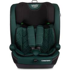 Caretero Vivo i-Size Autostol 76-150 cm 5-punktssele 8-trins nakkestøtte Smaragdgrøn
