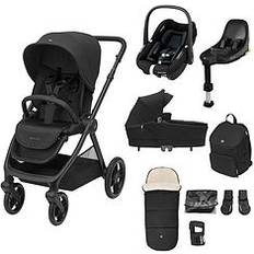 Maxi-Cosi Oxford 9 Piece Select Pushchair Travel System Twillic Black
