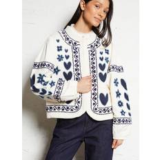 Tie Dye - Women Outerwear Fabienne Chapot Simon Padded Tie Dye Jacket - Warm White