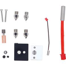 3D-utskrift Vestidos Hotend Upgrade Kit Bimetallic Heatbreak 4 Pcs 0.4MM Nozzles