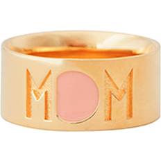 Design Letters Mom Ring - Guld