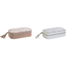 Jewellery Storage Dkd Home Decor Stylish Jewelry Box with Mirror - Blue Grey Light Pink