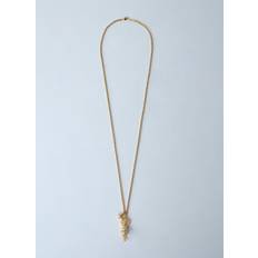 Gula - Herr Smycken Vivienne Westwood Guld Satyr Hänge Halsband Orb Motiv - Yellow