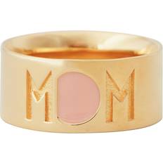 Design Letters Mom Ring - Gold