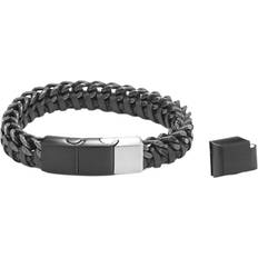Svart Smycken Radiant Hantverkat Armband - Svart
