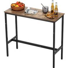 VEVOR Height Pub Table Cocktail Coffee Counter 39 x 16 x 35.5 in Bar Table