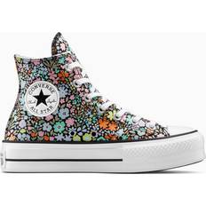 Multicoloured - Nike Dunk - Women Shoes Converse All Star Lift Ditsy Florals Trainers - Print/Black Background