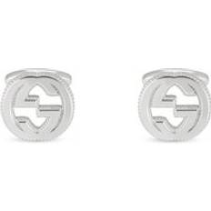 Gucci Cufflinks Gucci Interlocking G Motif Sterling Silver Cufflinks