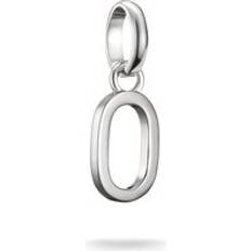 Thomas Sabo Återvunna material Berlocker & Hängen Thomas Sabo Connect Silver Letter O Charm Pendant - Silver