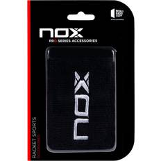Black - Sportswear Garment Wristbands NOX Wristband Black Logo - White