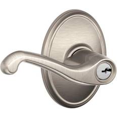 Door Locks & Deadbolts Schlage F51A FLA 619 WKF Flair Lever Keyed Entry Lock