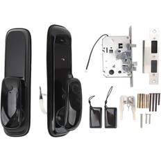 Door Locks & Deadbolts Tomtop Jms Smart Lock Face Recognition Fully Automated Fingerprint Entry Door Lock with Keypad