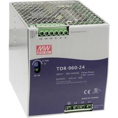 Strömförsörjningar Mean Well TDR-960-24 DIN Skena Nätaggregat 24 V DC