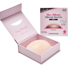 Nipple Covers Hollywood Fashion Secrets Non-Adhesive Silicone Inserts Nipple Concealers - Light