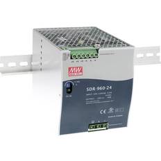 Strömförsörjningar Mean Well SDR-960-48 DIN Skena Aktiv