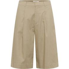 Gestuz Tøj Gestuz Gzizza Linen Mw Shorts - Silver Sage