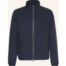 Woolrich Men Layer Sailing Bomber Jacket - Melton Blue
