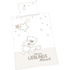 Kinderzimmer Herding babybest® Flanell-Bettwäsche Kleiner Lieblingsmensch 100x135cm