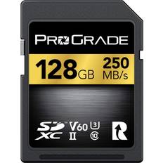 Sd card v60 ProGrade Digital SDXC Class 10 UHS-II U3 V60 130MB/s/250MB/s 128GB