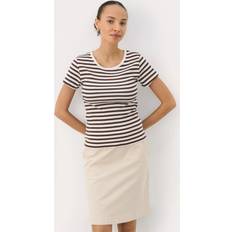 Part Two Dame T-shirts Part Two Rochellepw Ts Toppe Bracken Stripe - Sort