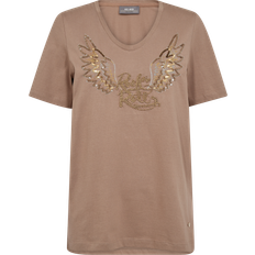 Mos Mosh T-shirts Mos Mosh Faye T-shirt - Ecru