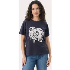 Blomstrede T-shirts Part Two Nahidpw T-shirt - Blå
