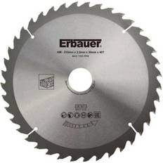 Erbauer Wood 40T Circular Saw Blade 210mm