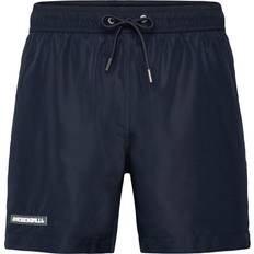 J.Lindeberg Swimwear J.Lindeberg Banks Solid Swim Trunks - Navy