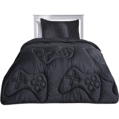 OHS Gaming Coverless Quilted 7.5 Tog Pillowcase Set Embossed 53.9x78"
