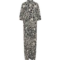 Dam - Viskos Jumpsuits & Overaller Kaffe Kasanne Plain Weave Jumpsuit Printe - Black