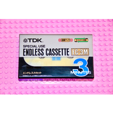 Cassettes Tdk Endless Cassette EC-3M 3 Min 1994 Japan Cassette Tape (1)