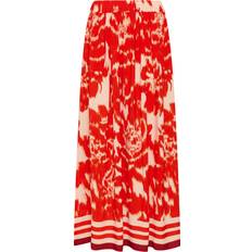 Blommiga Kjolar Saint Tropez Maxikjol KhloeSZ Skirt - Röd