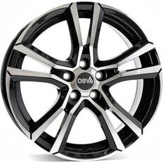 DBV Andorra Gloss Polished Black 6.5x16 5/112 ET50