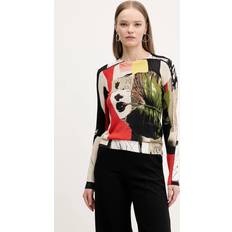 Desigual Långärmad Stickad Tröja - Multicolor