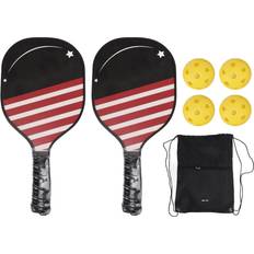 Vestidos 2 Pcs Pickleball Paddles Set with 4 Balls