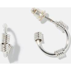 Montini Örhängen Montini Silverfärgade Hoops 13 mm
