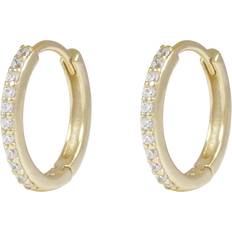 Snö of Sweden Siri Thin Hoop Earring - Gold