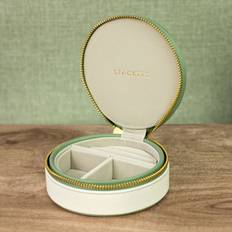 Stackers Jewellery Stackers Wave Collection Round Jewellery Box - Sea Foam