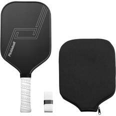 VEVOR Pro Carbon Fiber Pickleball Paddle Honeycomb Core Racket Black