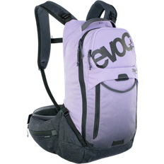 Purple Hiking Backpacks Evoc Trail Pro 16L Protector Backpack L/XL - Carbon Grey/Purple Rose/Black