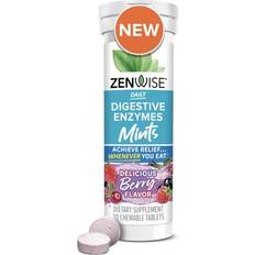 Zenwise Digestive Enzyme Mints Berry 30 Chewable Tablets