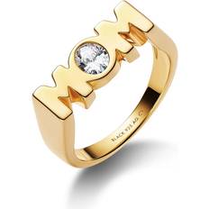 Maria Black Mom Royal Ring - Gold
