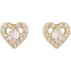 Snö of Sweden Guld Smycken Snö of Sweden Nisi Heart Small Earring - Guld