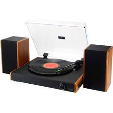 Bluetooth vinylspelare Adler Skivspelare Bluetooth Stereohögtalare